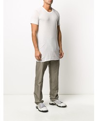 Rick Owens Jersey Long Length T Shirt