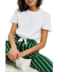 Topshop Knot Front Tee