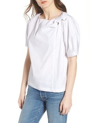 7 For All Mankind Knot Neck Top