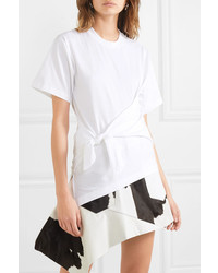 MARQUES ALMEIDA Knotted Cotton Jersey T Shirt