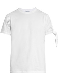 J.W.Anderson Knotted Sleeve Cotton T Shirt