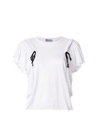 RED Valentino Lace Up Detail T Shirt