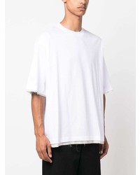 Lanvin Layered Cotton T Shirt
