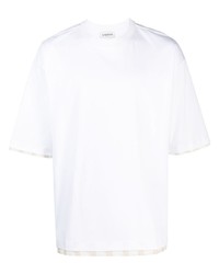 Lanvin Layered Cotton T Shirt