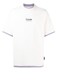 Izzue Layered Effect Logo Print T Shirt