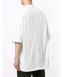Rick Owens Level Long Cotton T Shirt