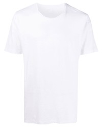 120% Lino Linen Round Neck T Shirt