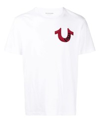 True Religion Logo Appliqu Patch Cotton T Shirt