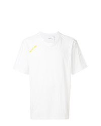 Helmut Lang Logo Asymmetric T Shirt