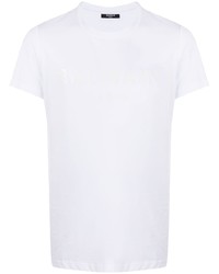 Balmain Logo Cotton T Shirt