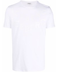 Iceberg Logo Crew Neck T Shirt