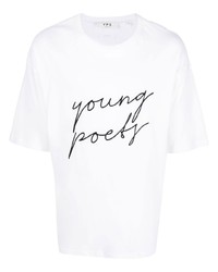 YOUNG POETS Logo Crew Neck T Shirt