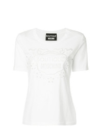 Boutique Moschino Logo Cutout T Shirt