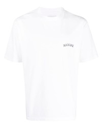 Haikure Logo Detail Cotton T Shirt