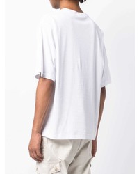 Dolce & Gabbana Logo Embossed Cotton T Shirt