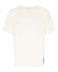 Satisfy Logo Embossed Cotton T Shirt