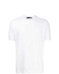 Love Moschino Logo Embossed T Shirt