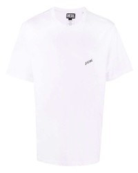 Diesel Logo Embroidered Cotton T Shirt