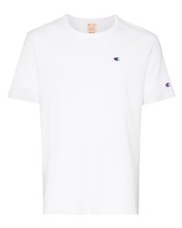 Champion Logo Embroidered T Shirt