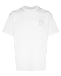 Carhartt WIP Logo Embroidered T Shirt