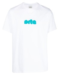 ARTE Logo Fleece Cotton T Shirt