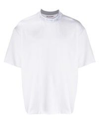 Acne Studios Logo Neck Oversized T Shirt