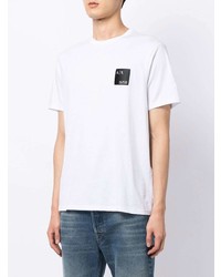 Armani Exchange Logo Patch Cotton T Shirt