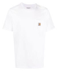 Carhartt WIP Logo Patch Cotton T Shirt