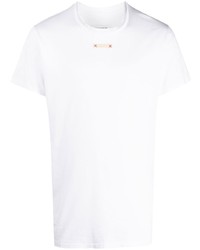 Maison Margiela Logo Patch Cotton T Shirt
