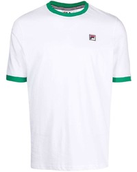 Fila Logo Patch Cotton T Shirt