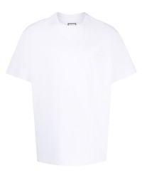 Wooyoungmi Logo Patch Cotton T Shirt