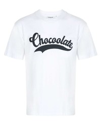 Chocoolate Logo Patch Cotton T Shirt