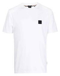 BOSS Logo Patch Cotton T Shirt