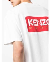 Kenzo Logo Patch Crew Neck T Shirt