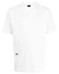 Emporio Armani Logo Patch Crew Neck T Shirt