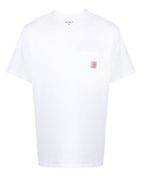 Carhartt WIP Logo Patch Organic Cotton T Shirt