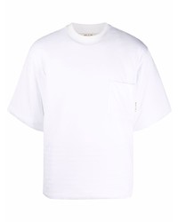 Marni Logo Patch Padded Cotton T Shirt