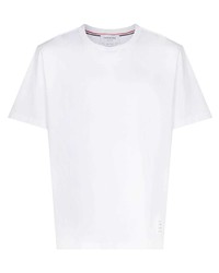 Thom Browne Logo Patch Short Sleeve T Shirt