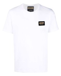 Moschino Logo Patch Short Sleeve T Shirt