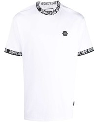 Philipp Plein Logo Patch Short Sleeve T Shirt