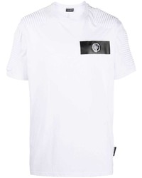 Plein Sport Logo Patch Short Sleeve T Shirt