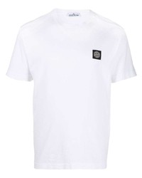 Stone Island Logo Patch Short Sleeve T Shirt