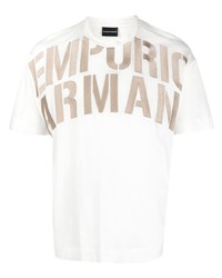 Emporio Armani Logo Patch Short Sleeve T Shirt