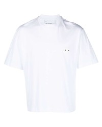 Neil Barrett Logo Patch Short Sleeved Cotton T Shirt