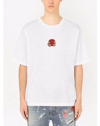 Dolce & Gabbana Logo Patch Short Sleeved T Shirt