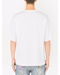 Dolce & Gabbana Logo Patch Short Sleeved T Shirt
