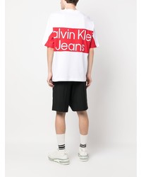 Calvin Klein Logo Patch Short Sleeved T Shirt