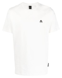 Moose Knuckles Logo Plaque Cotton T Shirt