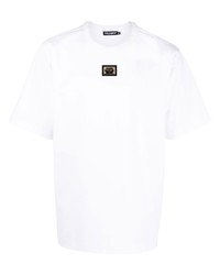 Dolce & Gabbana Logo Plaque Short Sleeved T Shirt