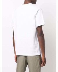 lacoste live Logo Print Cotton T Shirt